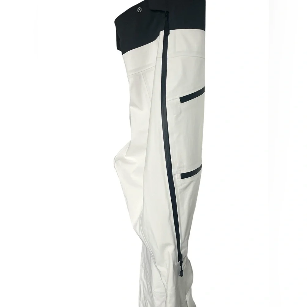 New Women's The North Face Summit Series Verbier GORE-TEX® Bibs Size Large White